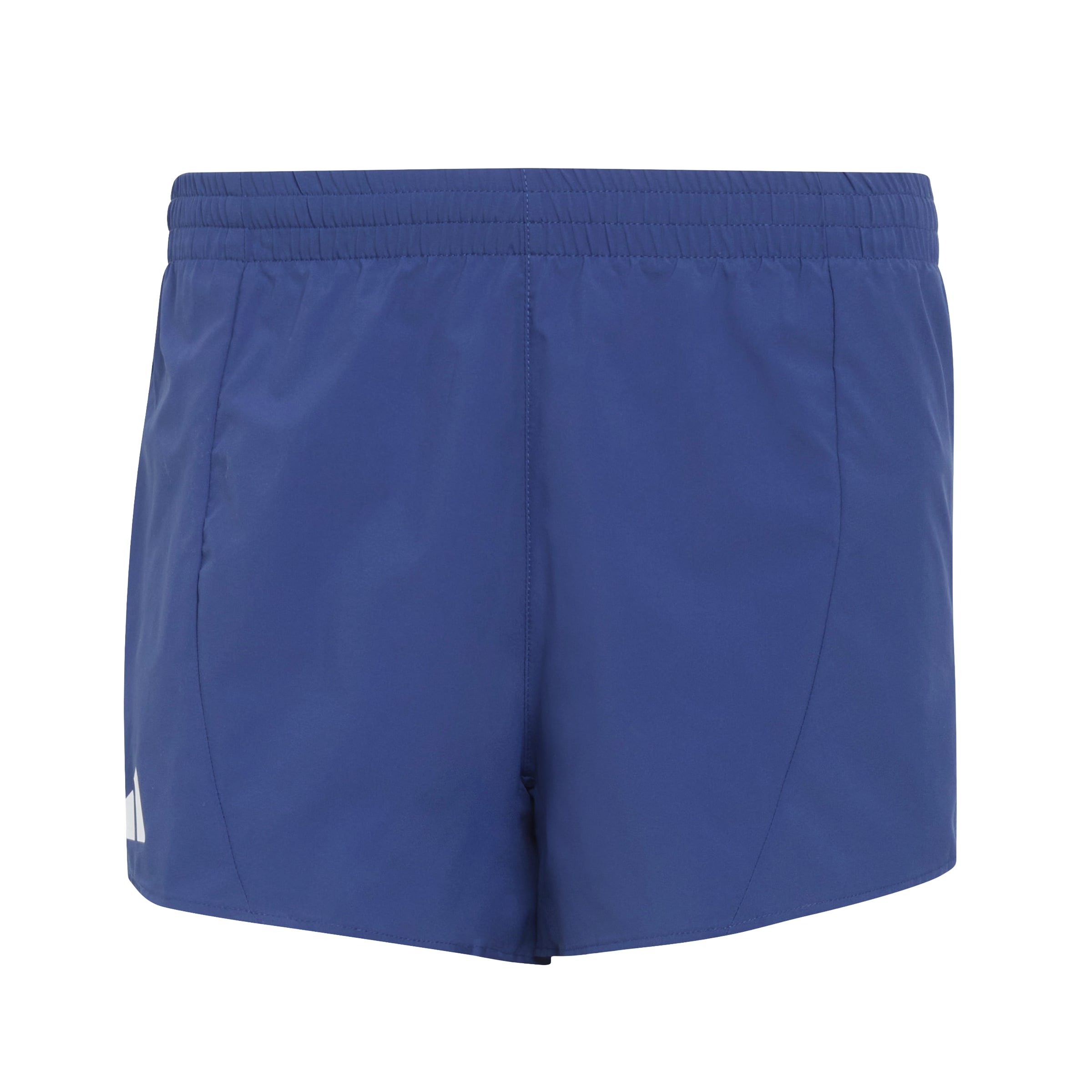 Vista traseira da bermuda Adidas Adizero masculina azul para benefícios do produto
